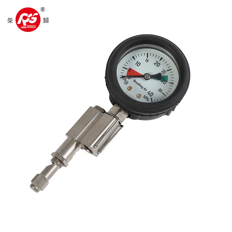 Gauge tal-Pressjoni SCBA b'Whistle ta' Allarm